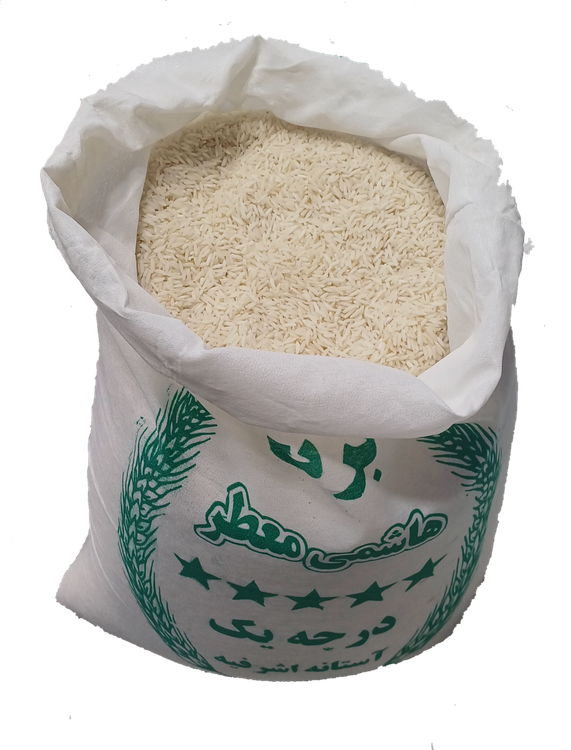 برنج هاشمی اصل گیلان ۱۰ کیلویی ممتاز