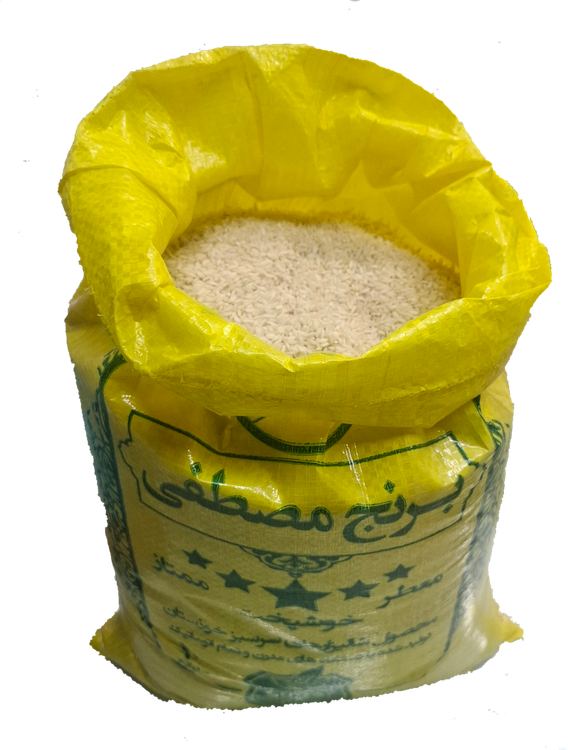 خرید برنج عنبر بو ۵ ستاره ۱۰ کیلویی