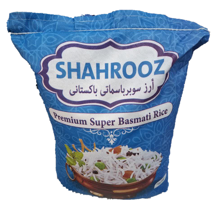 برنج پاکستانی شهروز | خوشپخت، خوشعطر و دانهبلند | کیفیت عالی