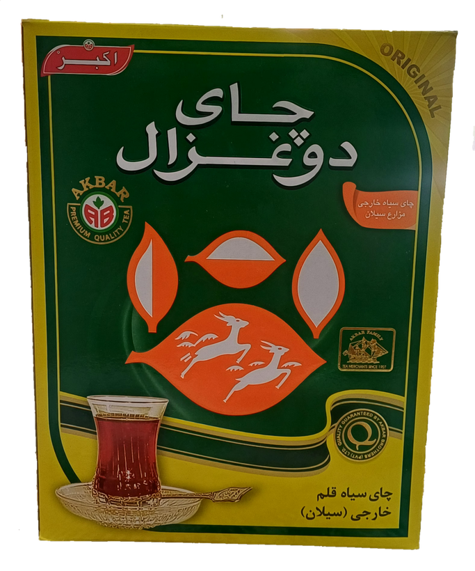 چای خارجی دو غزال | خوشعطر و خوشرنگ | انتخابی عالی برای یک فنجان چای دلچسب