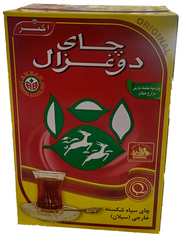 چای خارجی دو غزال | خوشعطر و خوشرنگ | انتخابی عالی برای یک فنجان چای دلچسب