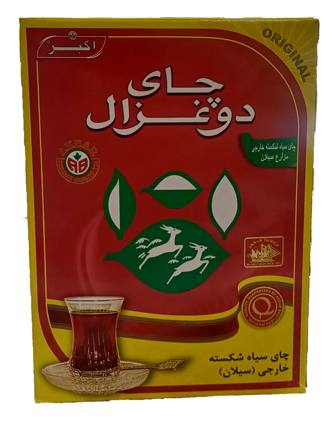 چای خارجی دو غزال | خوشعطر و خوشرنگ | انتخابی عالی برای یک فنجان چای دلچسب
