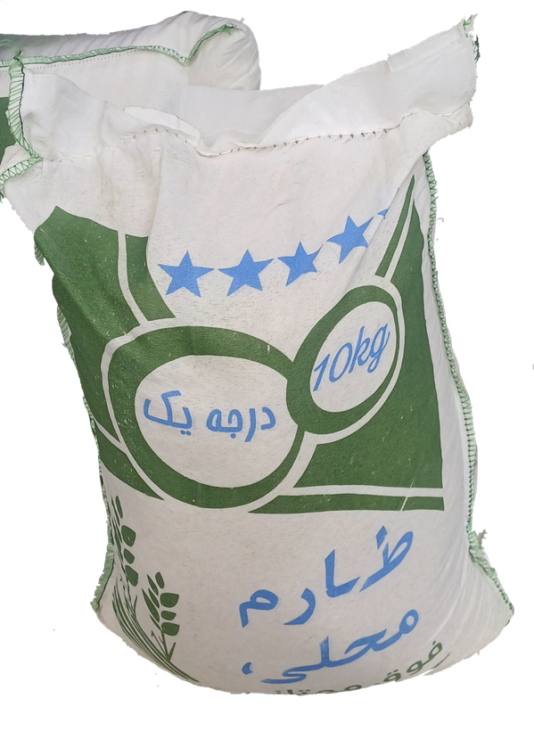 برنج طارم محلی گرگان خوش عطر و طعم دانه بلند